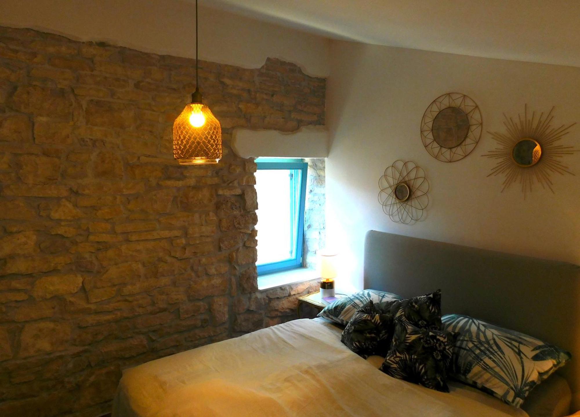 Bezauberndes Steinhaus Mit Garten In Der Altstadt Von Rovinj Dış mekan fotoğraf