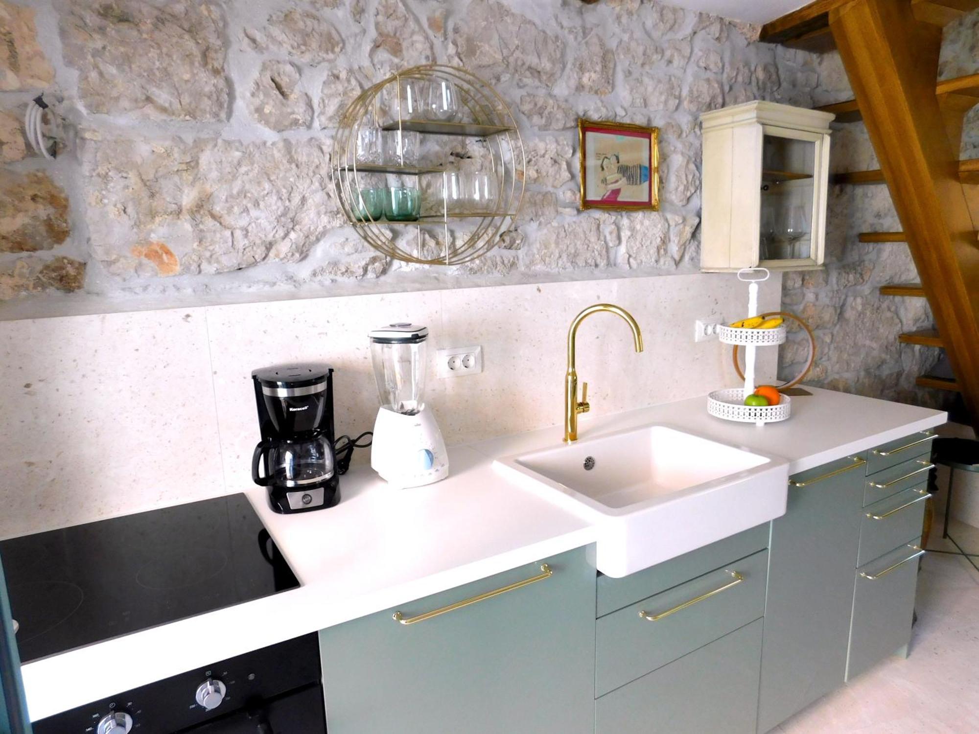 Bezauberndes Steinhaus Mit Garten In Der Altstadt Von Rovinj Dış mekan fotoğraf